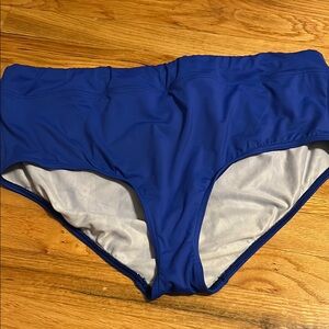 Lands’ End Blue Swim Bottoms